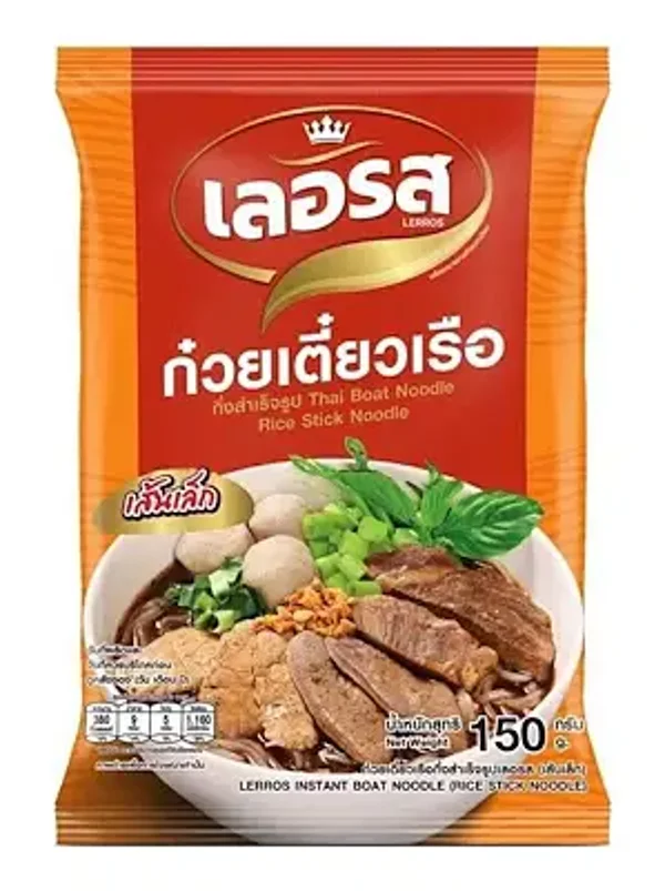 THAI BOAT NOODLE DRIED RICE NOODLE 120g LERROS