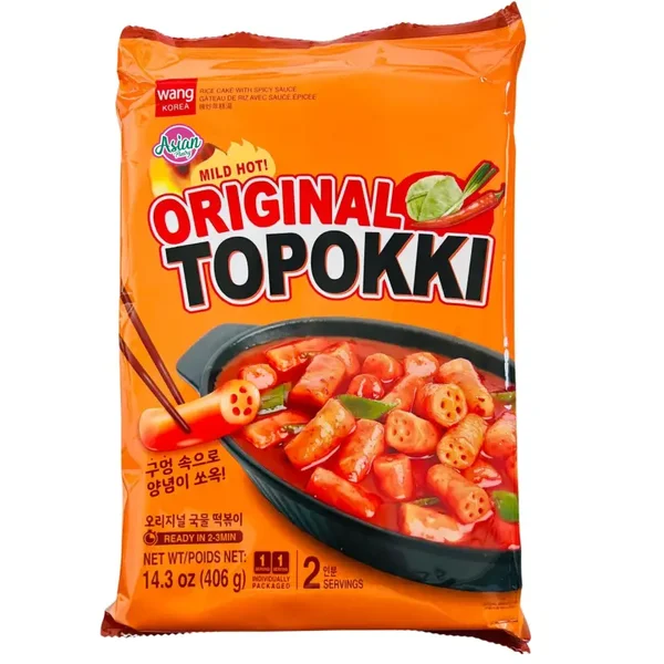 TOPOKKI RICE CAKE KIT ORIGINAL 406g WANG