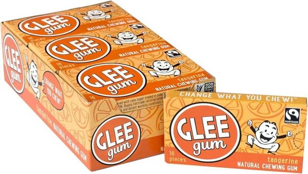 Glee Gum Tangerine Flavor