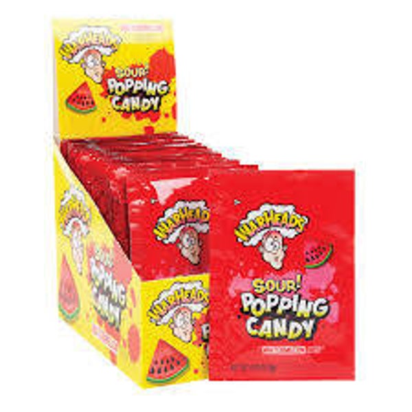 Warheads Watermelon Sour Popping Candy