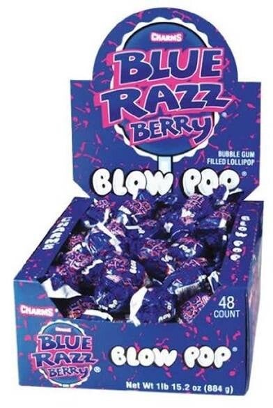 Blow Pop Blue Razz
