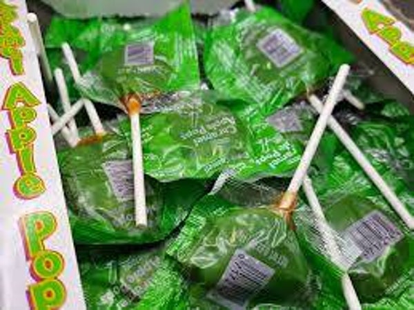 Caramel Apple Pops