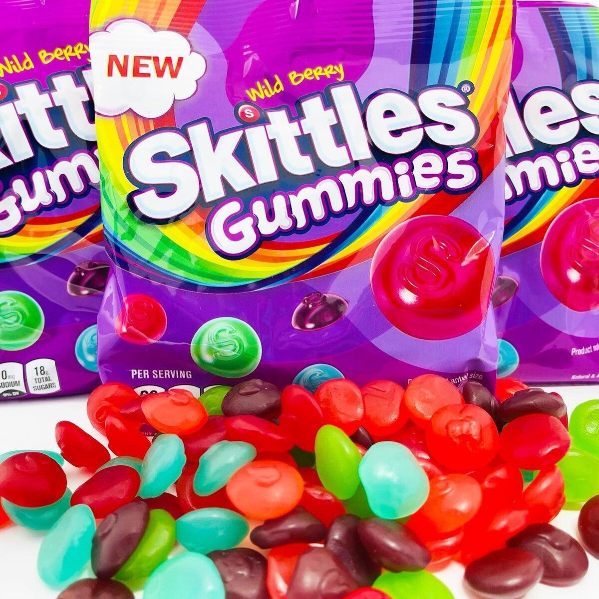 Skittles Gummies Wild Berry