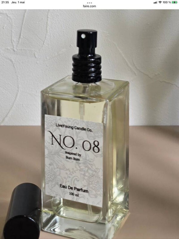 Parfum inspiré de bum bum - no.8 - (50 ml)