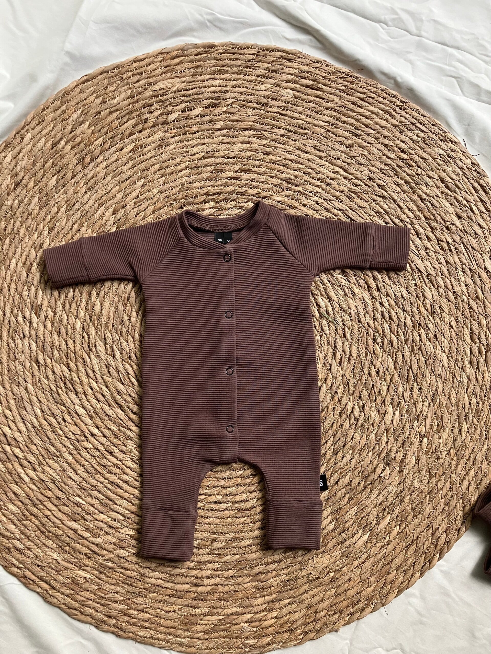 BOXPAKJE RIBSTOF OUD MAUVE