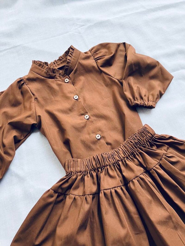 Bruine blouse