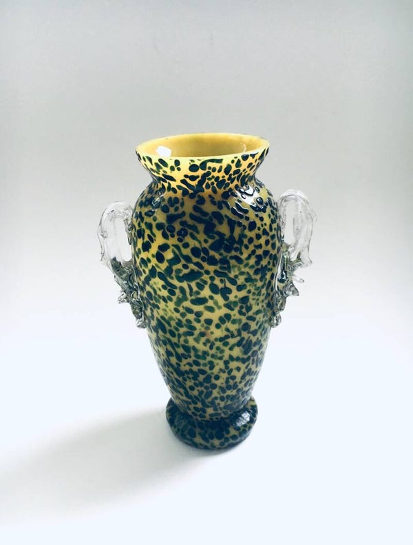 Art Deco Art Glass Mini Vase 1930's France