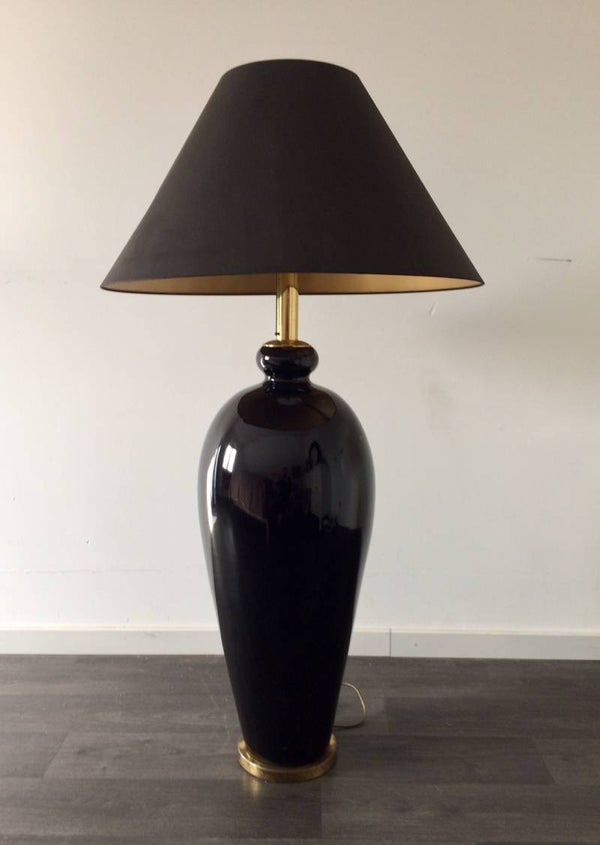 Midcentury 1970's Design Hollywood Regency Oversized Floor Lamp