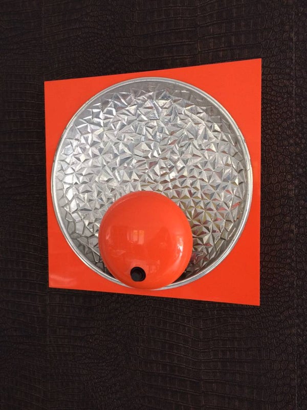 Vintage 1960's Midcentury Mod Cool DISCOLOR music synchronized lamp