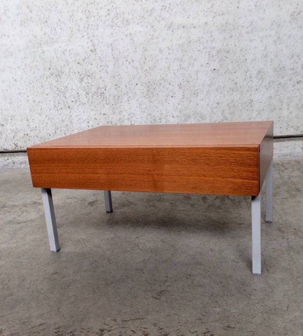 1960's Rosewood Nightstand Sidetable w drawer by Interlübke Design