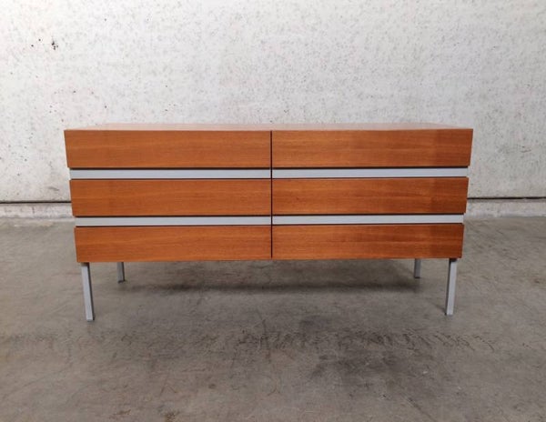 1960's Rosewood Sideboard Lowboard Chest of drawers by Interlübke Design