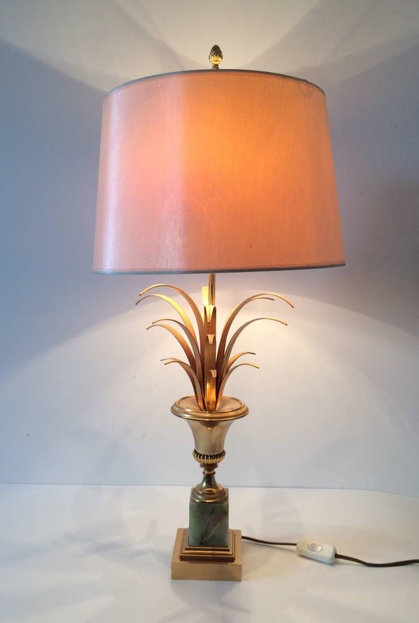 Hollywood Regency Style Palmier Lamp by Maison Jansen 1970's