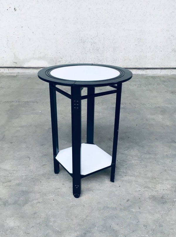 Galaxy Round Side Table by Umberto Asnago for Giorgetti, Italy 1980's