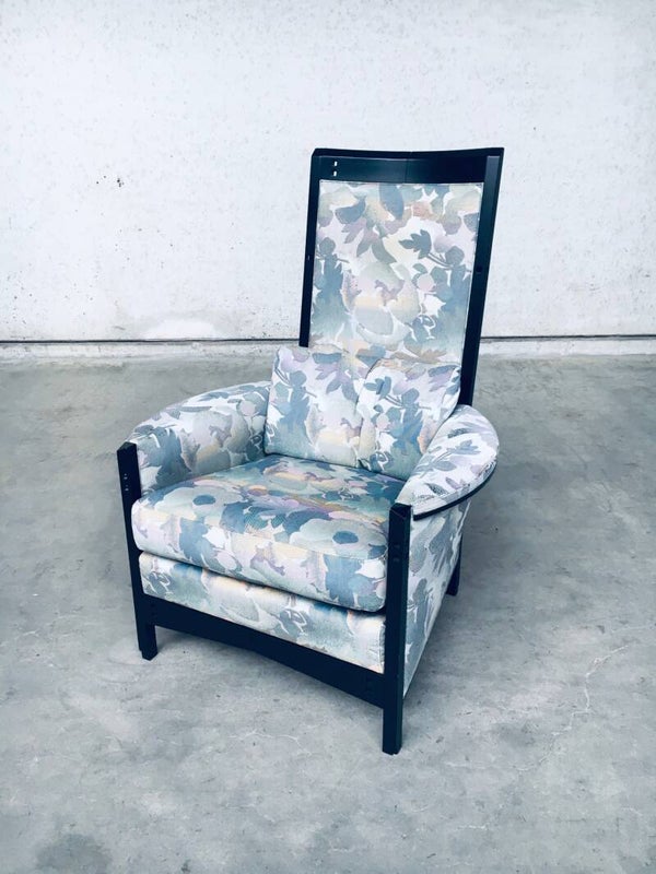 Galaxy 'Peggy' High Armchair by Umberto Asnago for Giorgetti, Italy 1990's