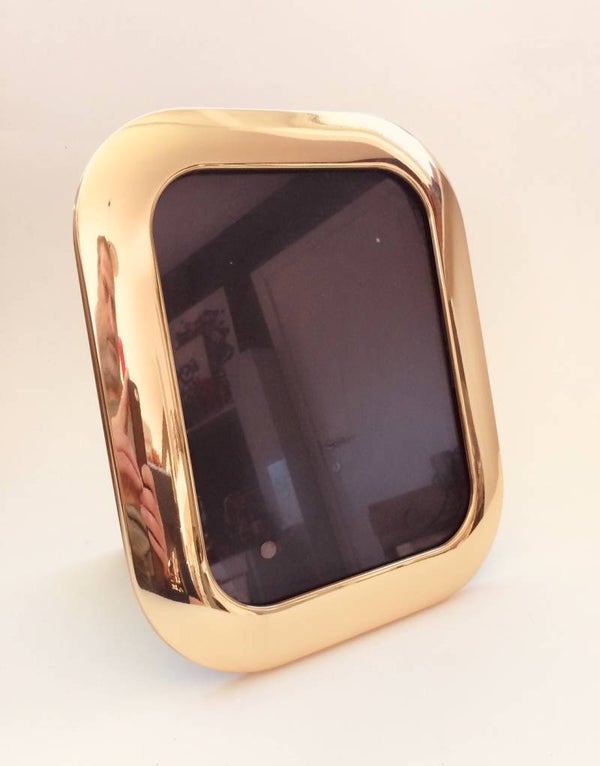 Hollywood Regency Style SOLIDBRASS Picture Photo Frame 1970's