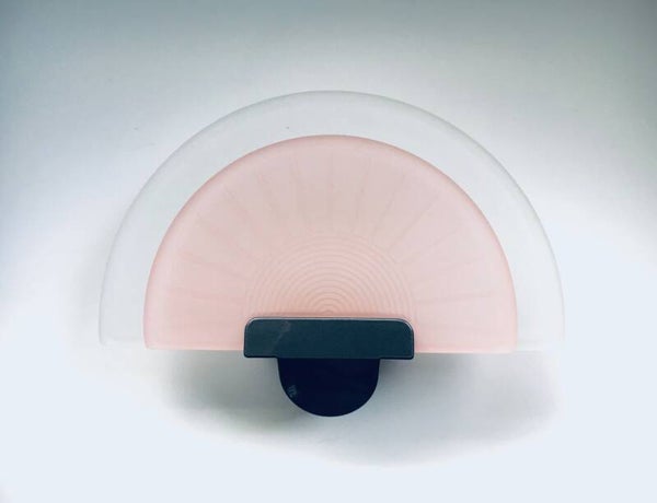 Postmodern Italian Design DIVA Pink Wall Lamp Sconce by Arteluce, Italy 1980's