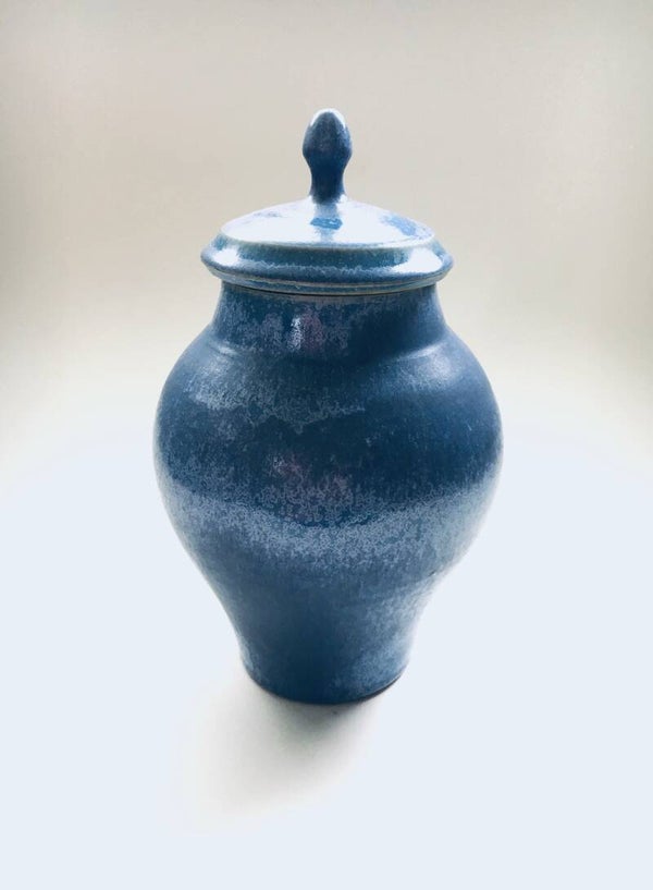 Art Pottery Pot Vase by Gubbels Helden, 1970's Netherlands