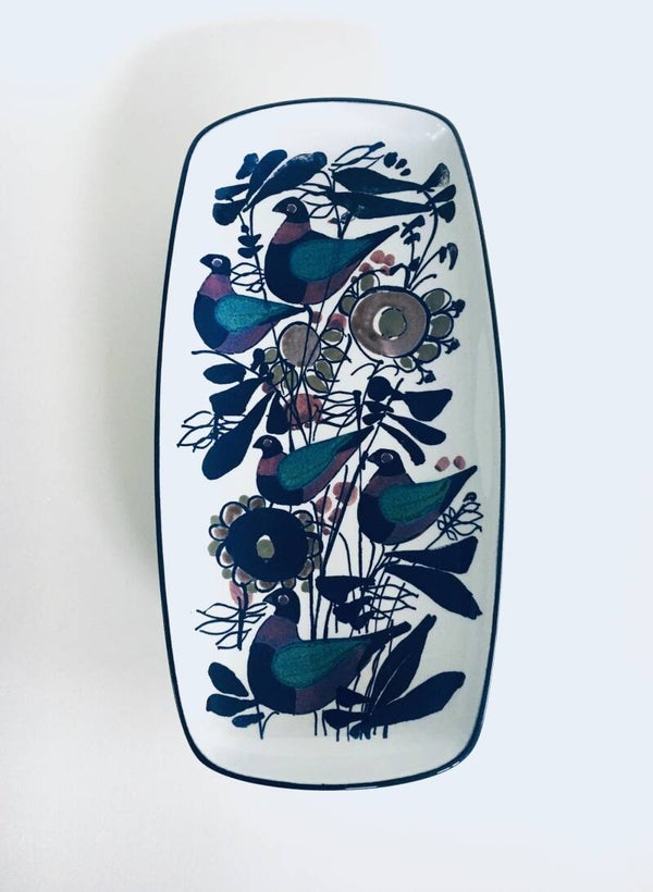 MCM Scandinavian Design Ceramic Fajance Dish by Royal Copenhagen, Denmark 1970's