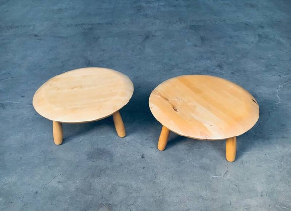 Vintage Ikea 'Karljohan' Side Table set by Christian Hallerod for Ikea PS, 1990's