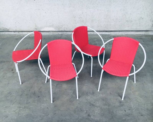 Vintage 1960's Design set of 4 Terras Chairs