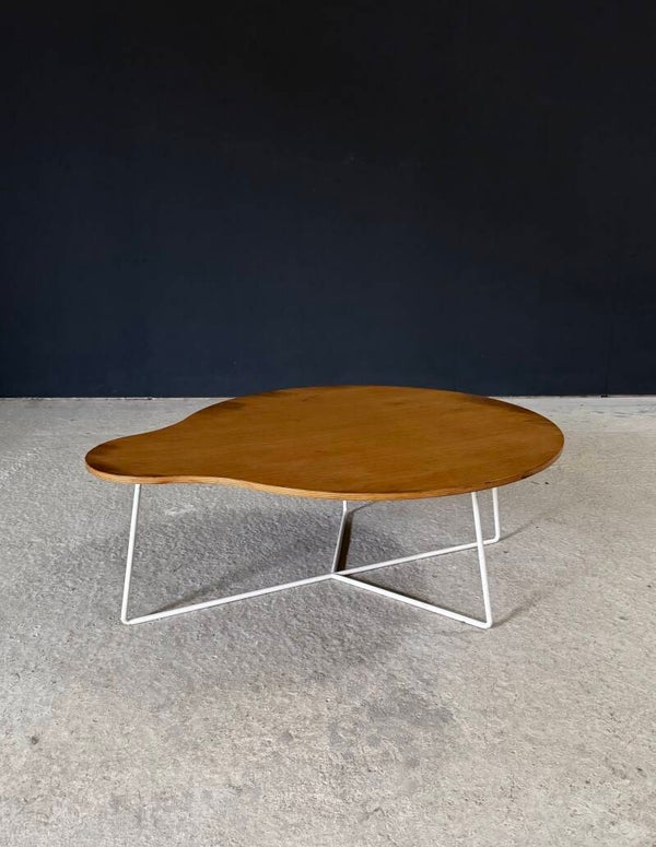 Midcentury Modern Design Low Coffee Table, Denmark 1960's