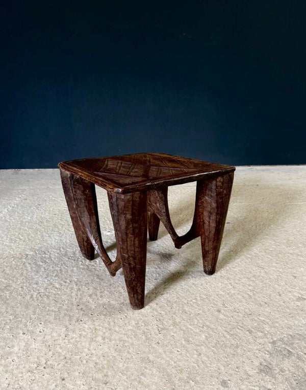 1930's Tribal Nupe Carved Stool