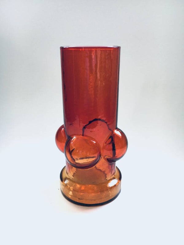 MCM Rare Art Glass Vase by Nanny Still, Finland 1960's