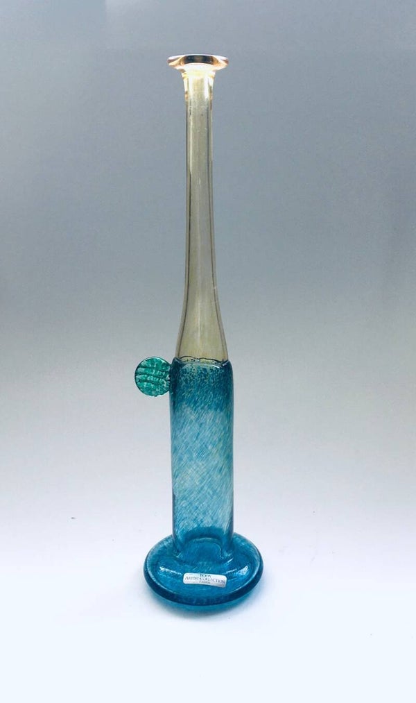 Boda Artist Collection Art Glass Vase by Bertel Vallien for Kosta Boda, Sweden 1980's