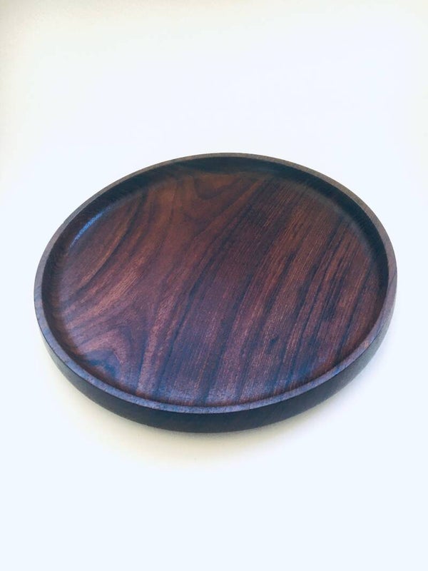 Scandinavian Design Teak Flat Bowl, Denmark 1960's