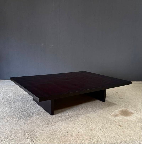 Postmodern Design Coffee Table in Bamboo by Axel Vervoordt, Belgium 1990's