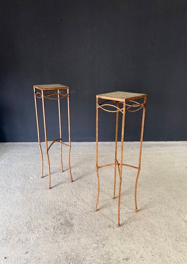 Handcrafted Design High Pedestal Set, 1990's France