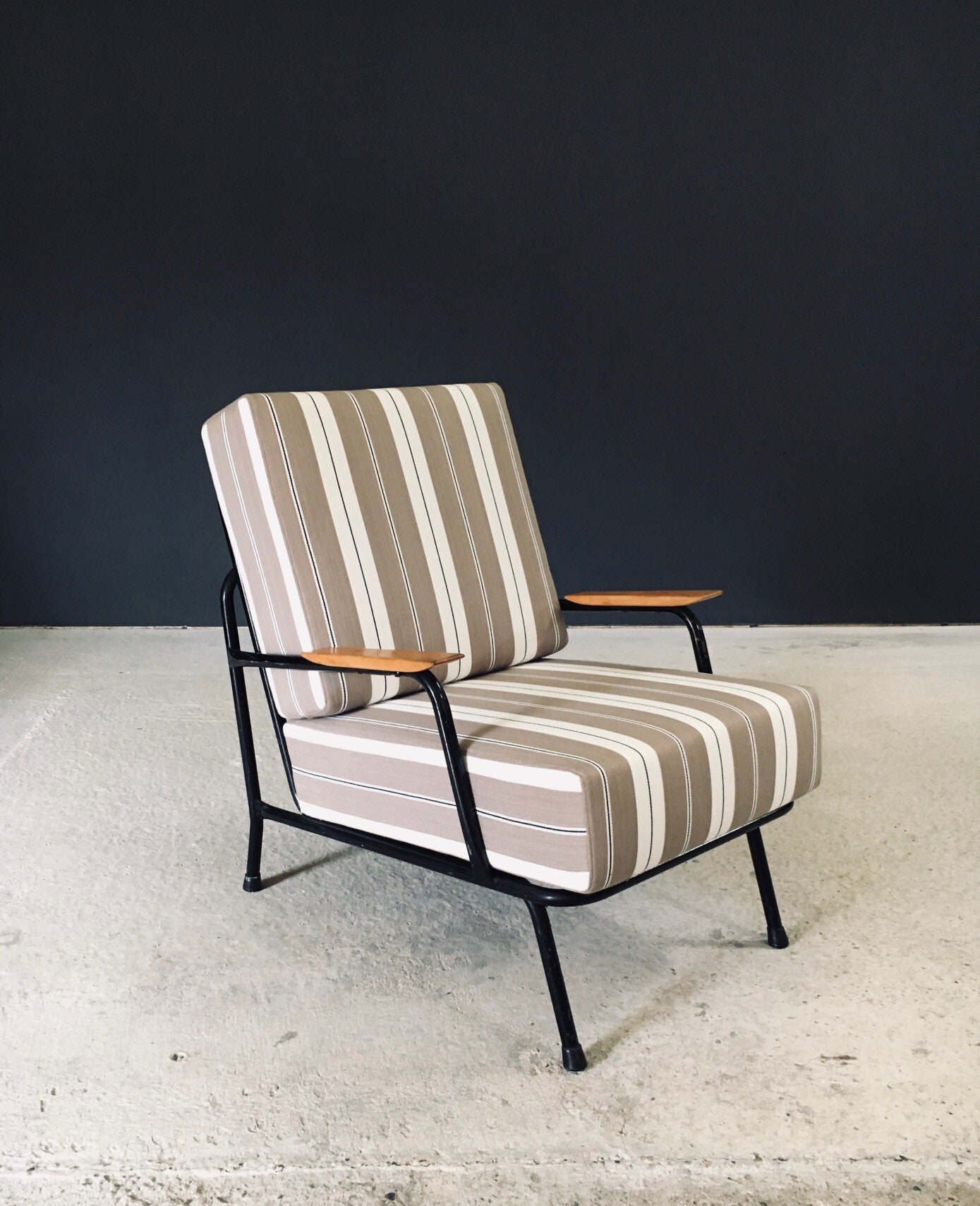 Midcentury Modern Design Lounge Chair, 1950's France