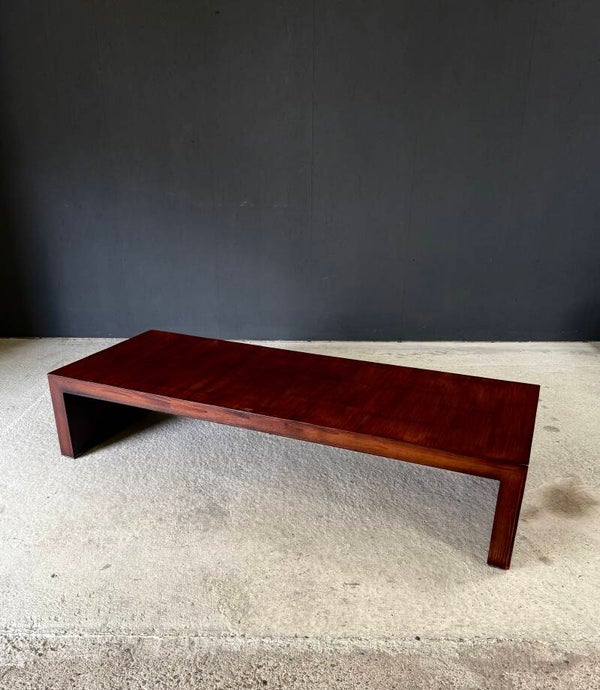 Modernist Design Bamboo Coffee Table by Axel Vervoordt, 1980's