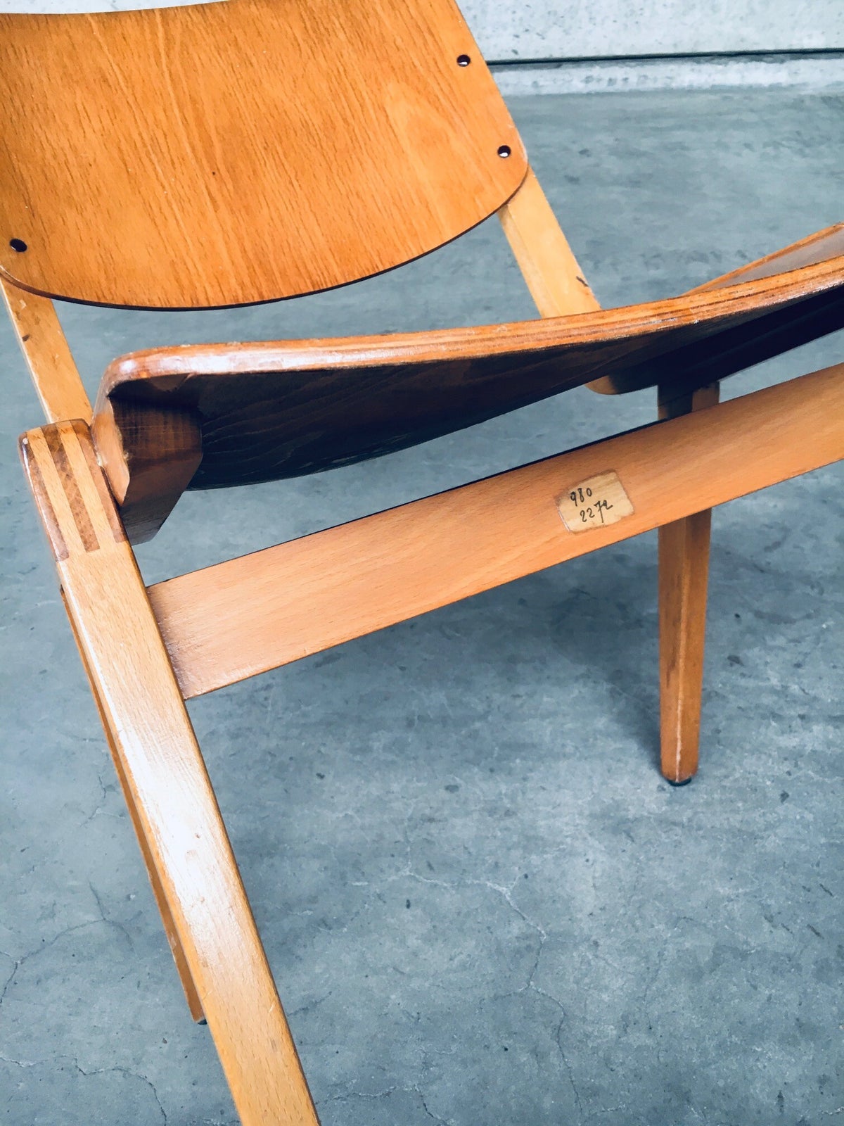 Midcentury Modern Design Stacking Chair by Thonet, Germany 1960's