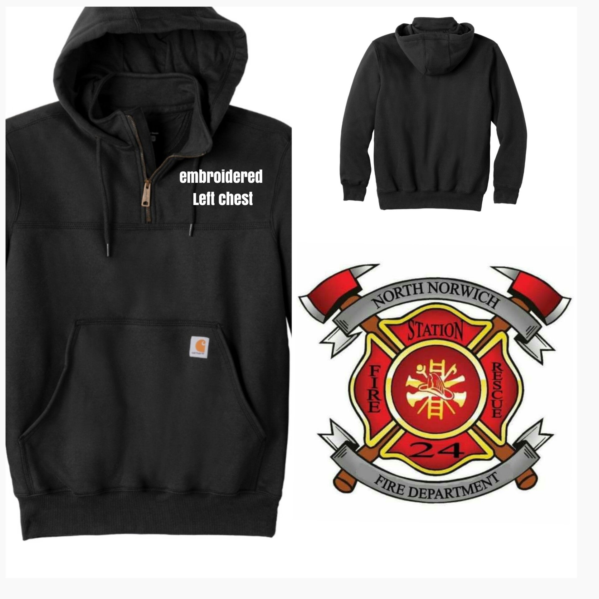 Carhartt 1/4 Zip Hoodie