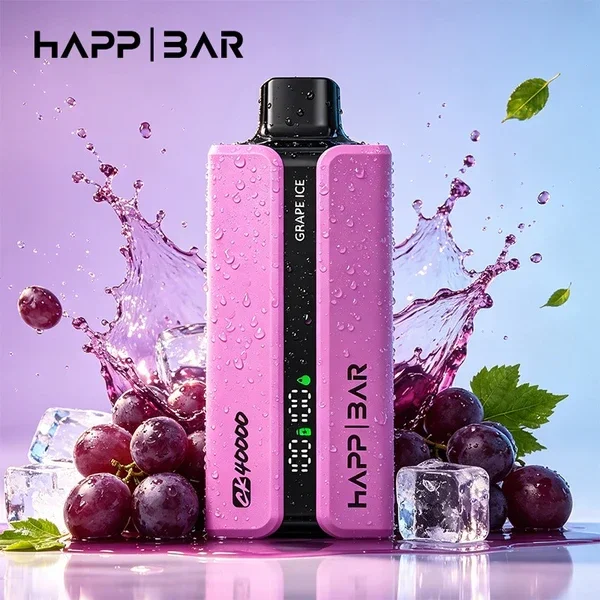 HAPP BAR CK 40000 GRAPE ICE
