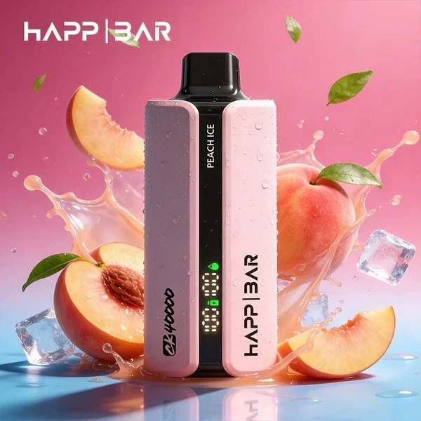 HAPP BAR CK 40000 PEACH ICE
