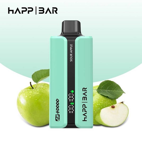 HAPP BAR CK 40000 - SOUR APPLE