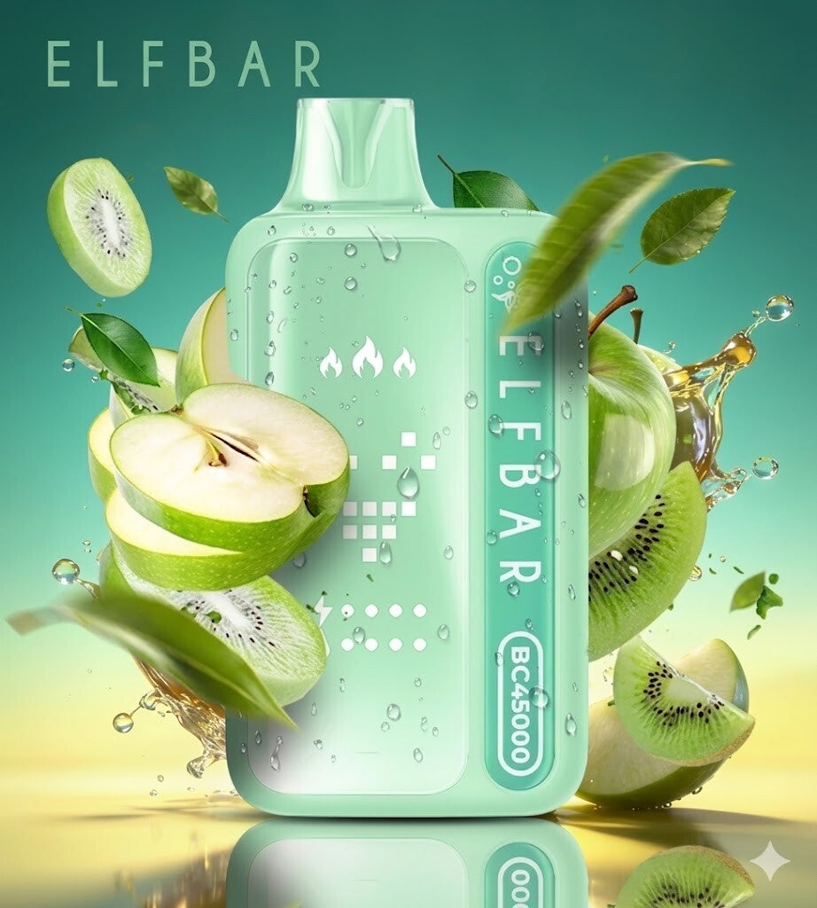 ELF BAR BC 45K SOUR APPLE KIWI