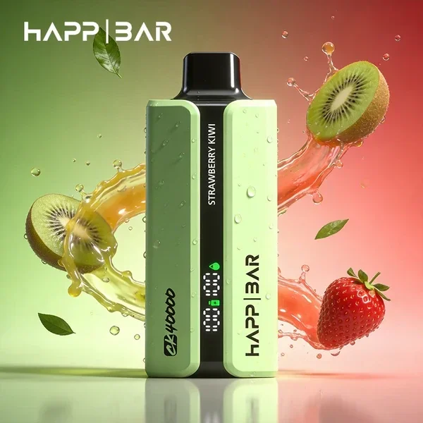 HAPP BAR CK 40000 STRAWBERRY KIWI