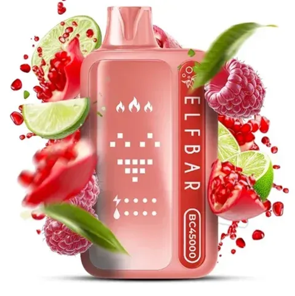 ELF BAR BC 45000 POMEGRANATE RASPBERRY LIME