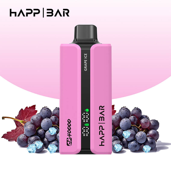 HAPP BAR CK 40000 - GRAPE ICE