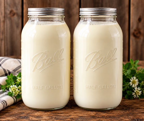 Raw A2/A2 Jersey Milk (1 Gallon)