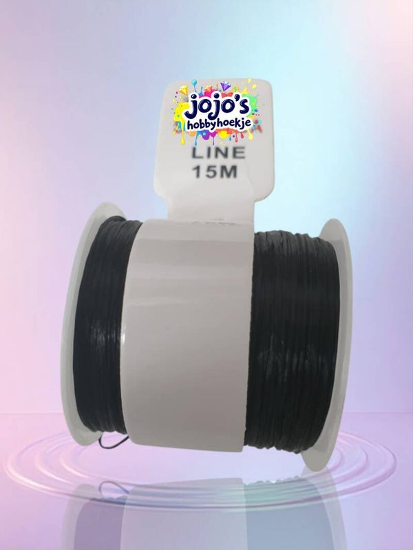 Elastisch Draad (Zwart)  – Perfect voor DIY Armbanden en Kettingen