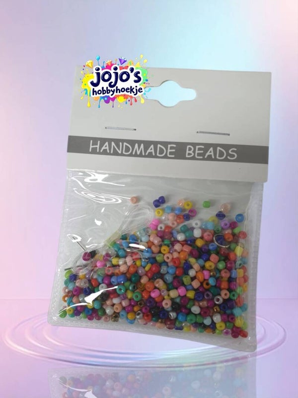 Gemixte Kleur Ronde Kralen 3mm – Perfect voor DIY Armbanden, Kettingen en Meer