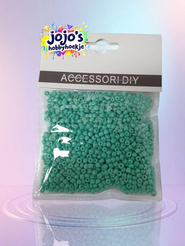 Groene Ronde Kralen 3mm – Perfect voor DIY Armbanden, Kettingen en Meer