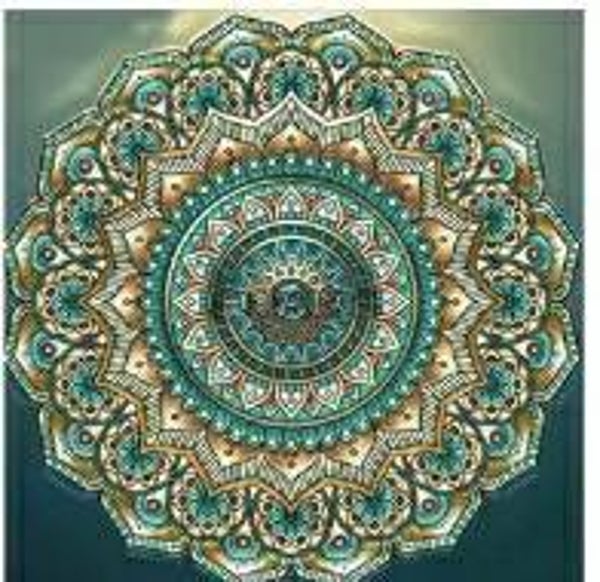 Diamond painting mandala 60x60 cm