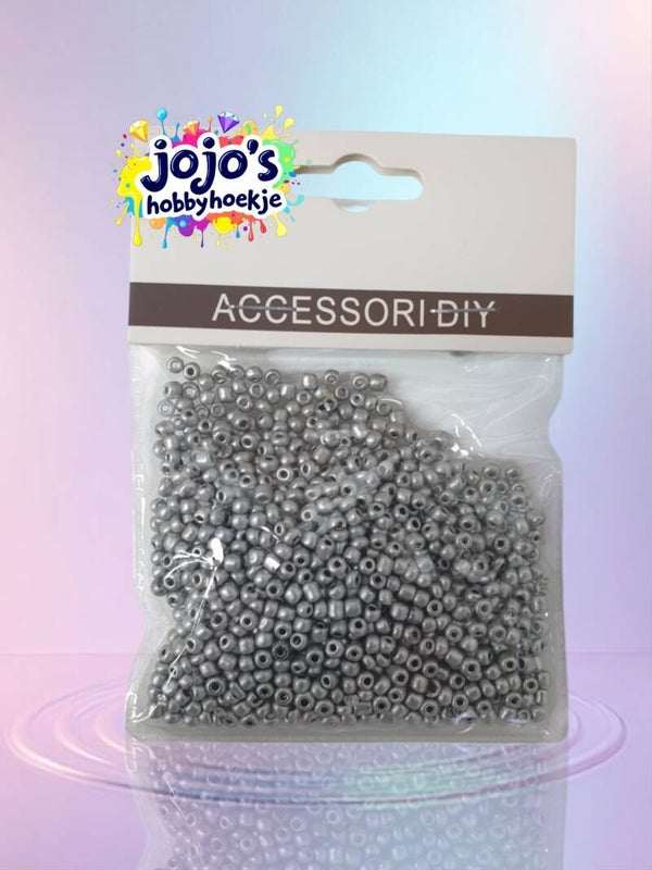 Zilveren Ronde Kralen 3mm – Perfect voor Armbanden, Kettingen en Knutselprojecten