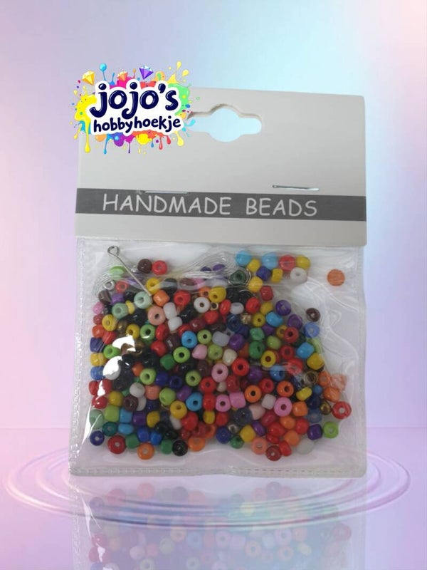 Gemixte Ronde Kralen – Perfect voor Armbanden, Kettingen & Knutselprojecten