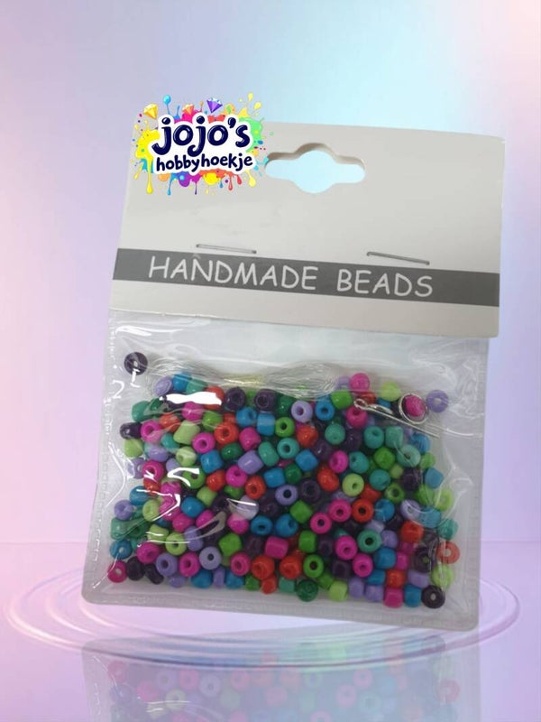 Gemixte Ronde Kralen – Perfect voor Armbanden, Kettingen & Knutselprojecten